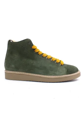 PAN CHIC Ankle Boot Sneaker Pelo Uomo Military Green Yellow P01M1400200006