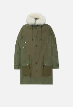 Paneled N-3B Jacket / Olive