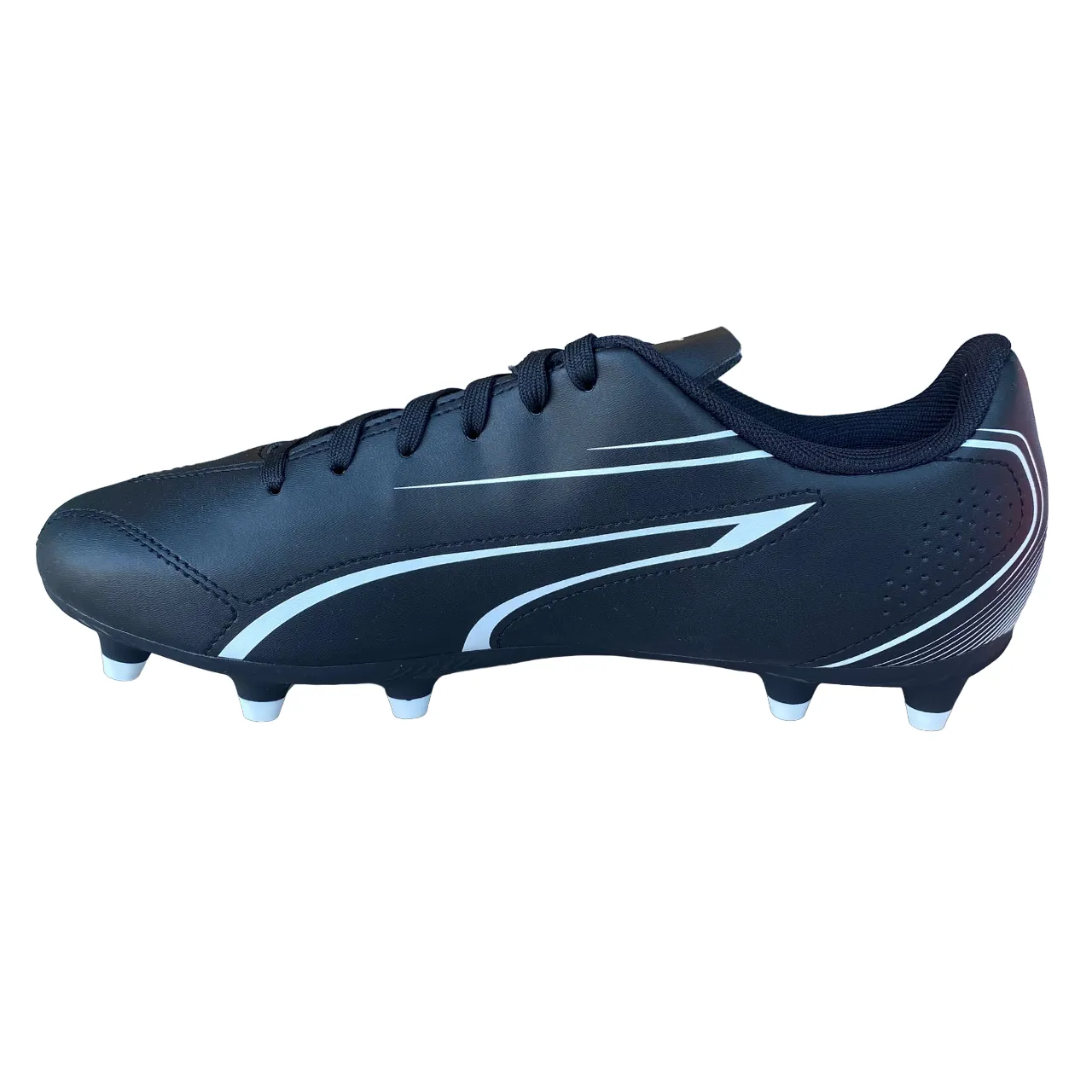 Puma men's football boot Vitoria FG/AG 107493-01 black-white