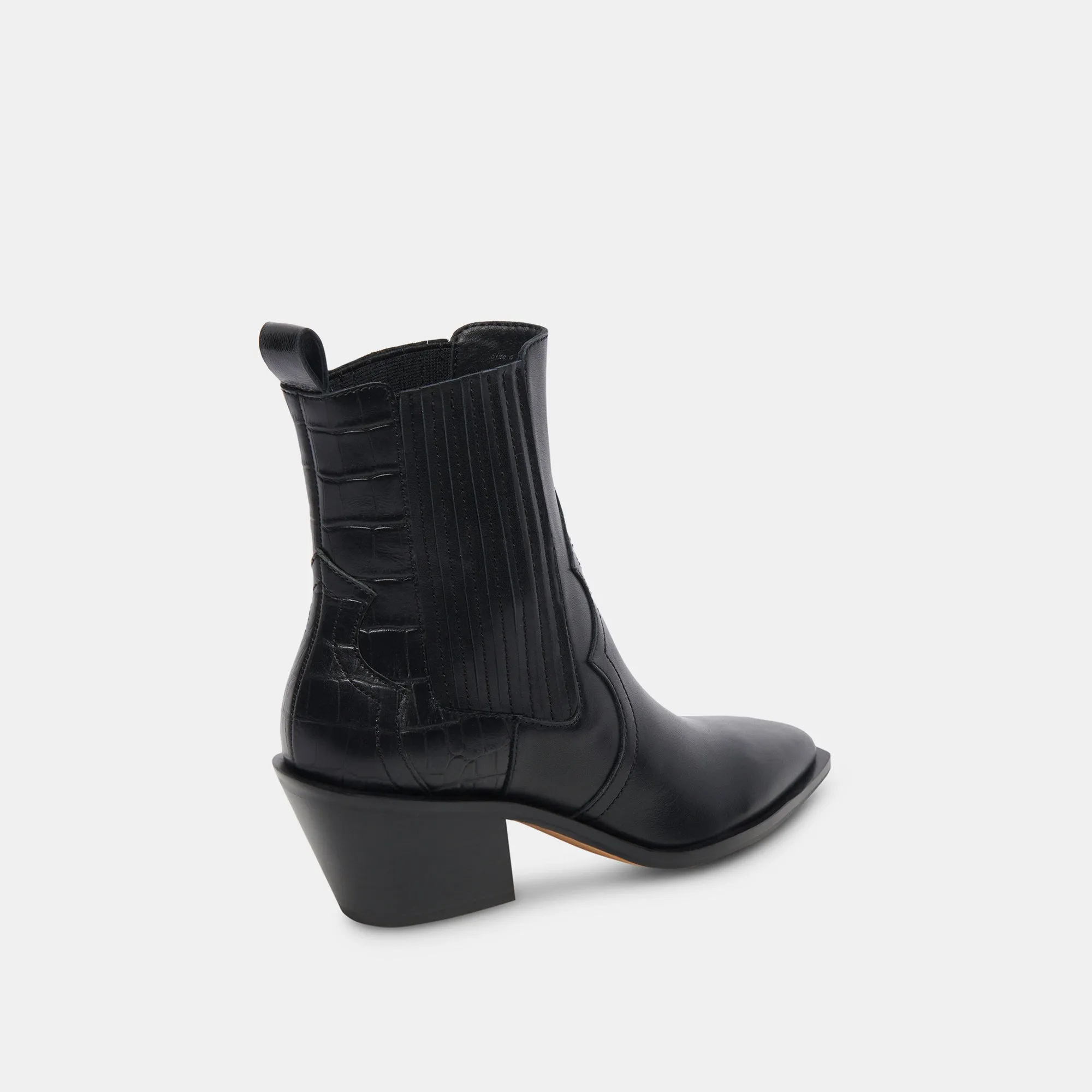 SENNA BOOTIES BLACK MULTI LEATHER - re:vita