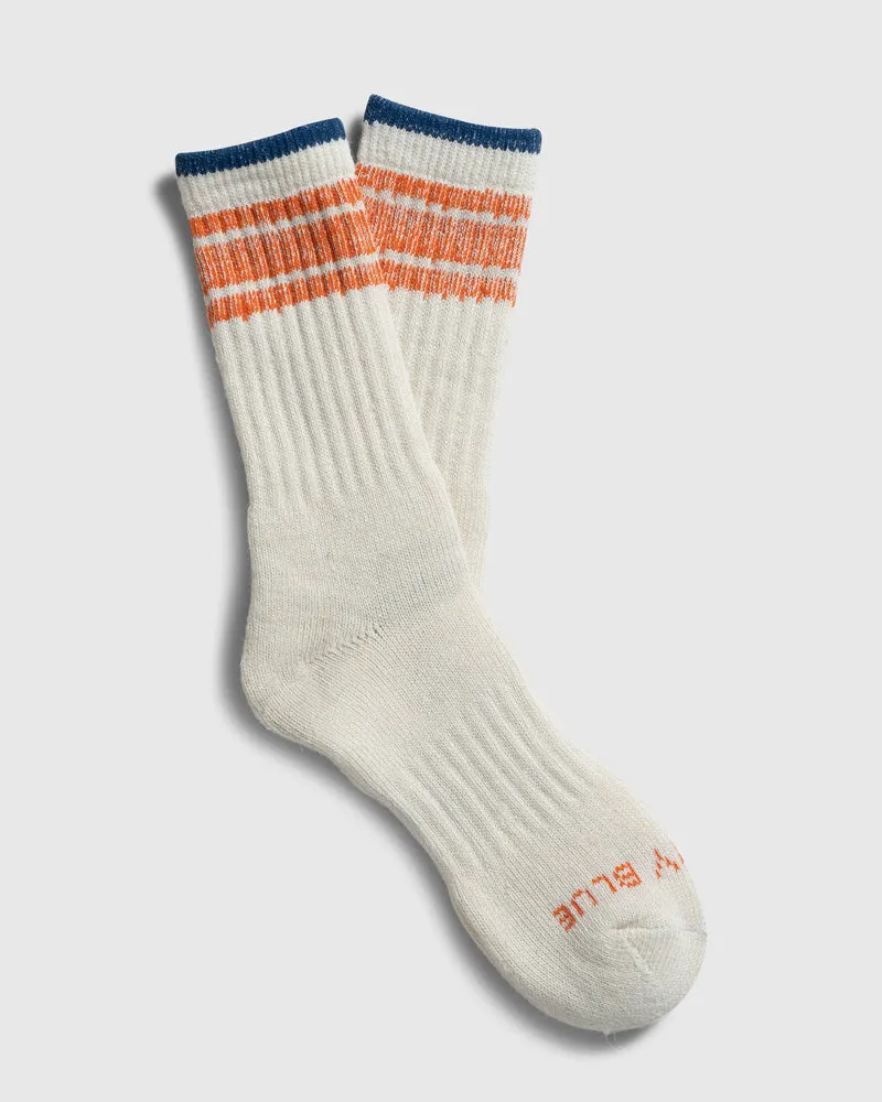 Striped SoftHemp Trail Sock