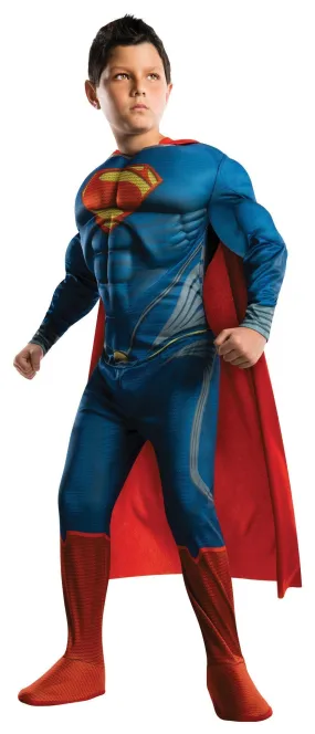 Superman Deluxe Costume for Kids - Warner Bros Man of Steel