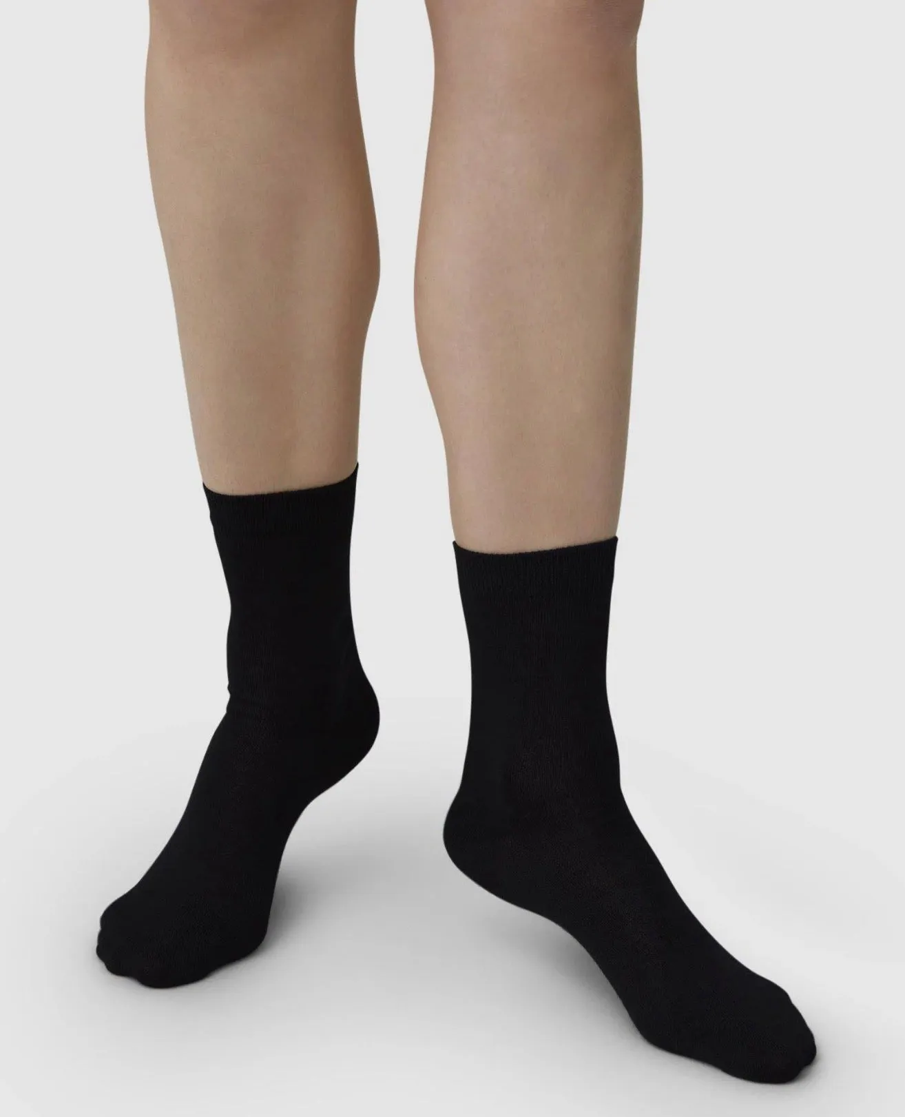 Swedish Stockings Johanna Wool Socks Black