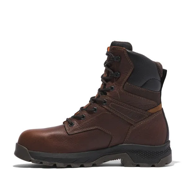 Timberland Pro Men's Titan Ev 8 Comp Toe WP Work Boot - Brown - TB0A5U4Y214