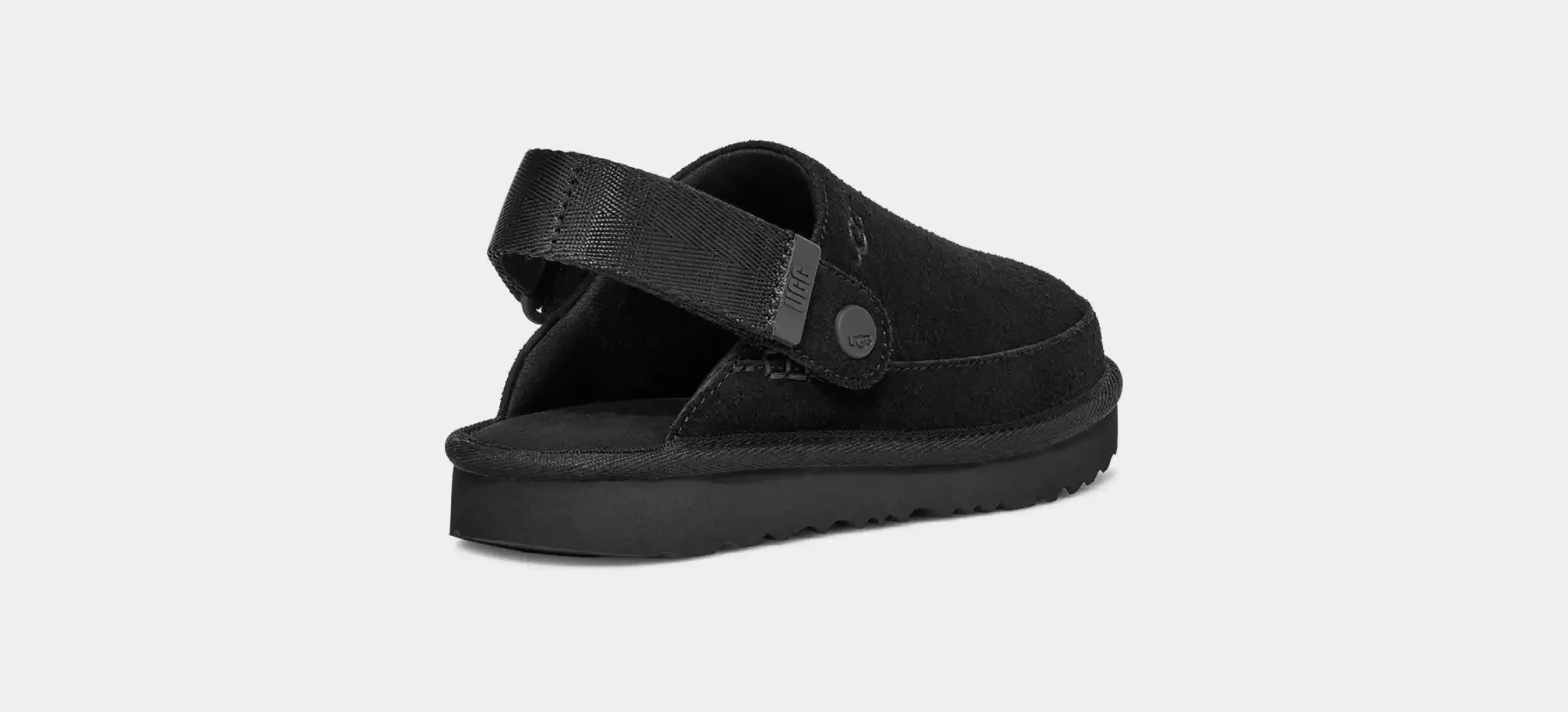 UGG UNISEX Kids Goldenstar Clog (Black)