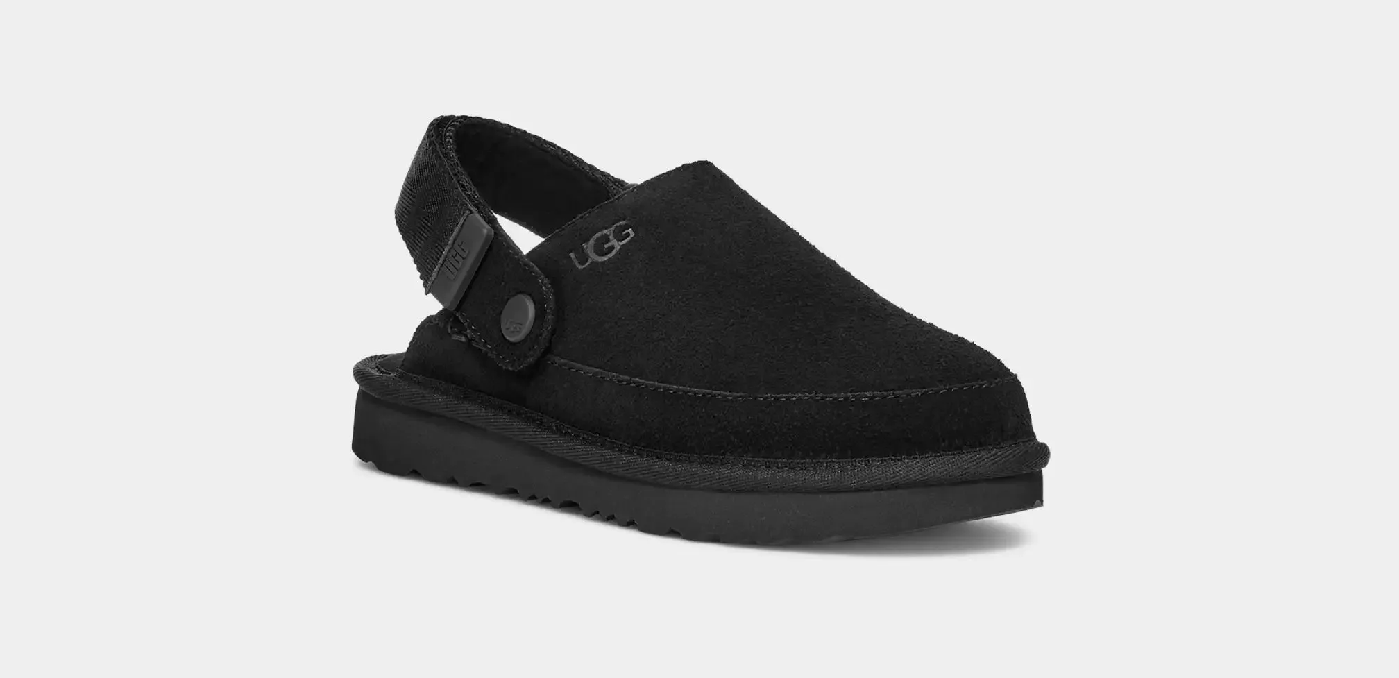 UGG UNISEX Kids Goldenstar Clog (Black)