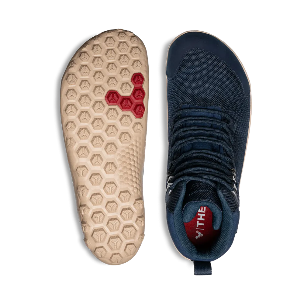 Vivobarefoot Tracker Textile FG2 Mens Dress Blue