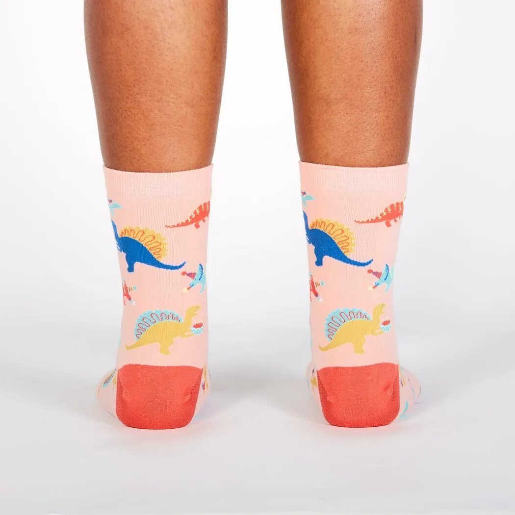 Women's Party Dinos Crew Socks