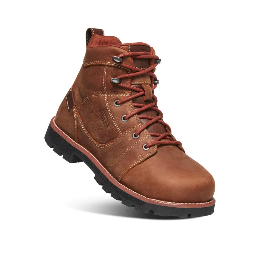 Women's Seattle 6 Waterproof Boot (Aluminum Toe)  |  Gingerbread/Black