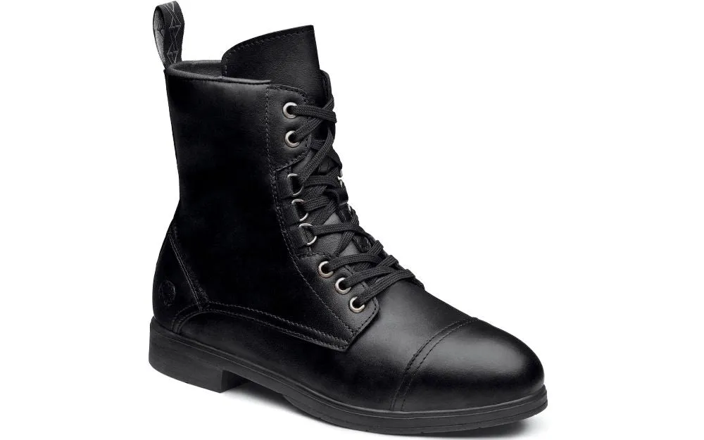 'Xena Workwear' Women's 6" Spice Lace Up Steel Toe - Jet Black